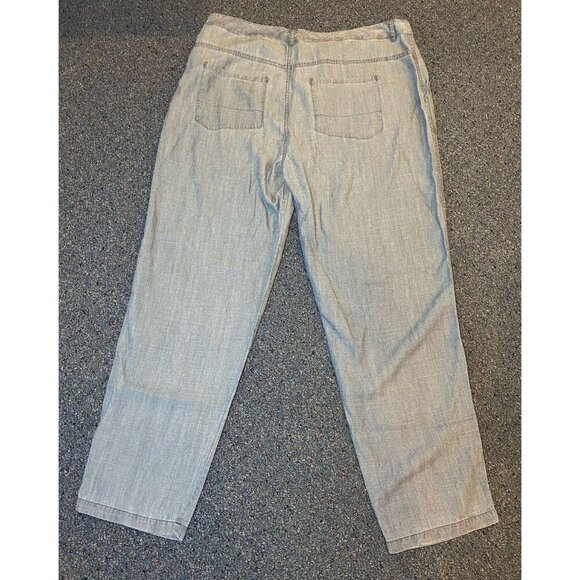 NWT Carbon 2 Cobalt Pants Jeans Lyocell Straight Leg Blue Size 14 New - Picture 5 of 5